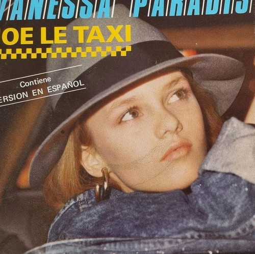 7" Single Vanessa Paradis - Joe le taxi/ Joe el taxi Vinyl Spain SUNG IN SPANISH - Picture 2 of 5