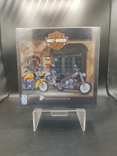 Harley Davidson 500 Piece Jigsaw Puzzle Motor Cycle Fat Boy 2003 Made In USA New