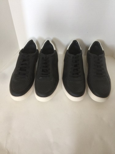 zara embossed sneakers