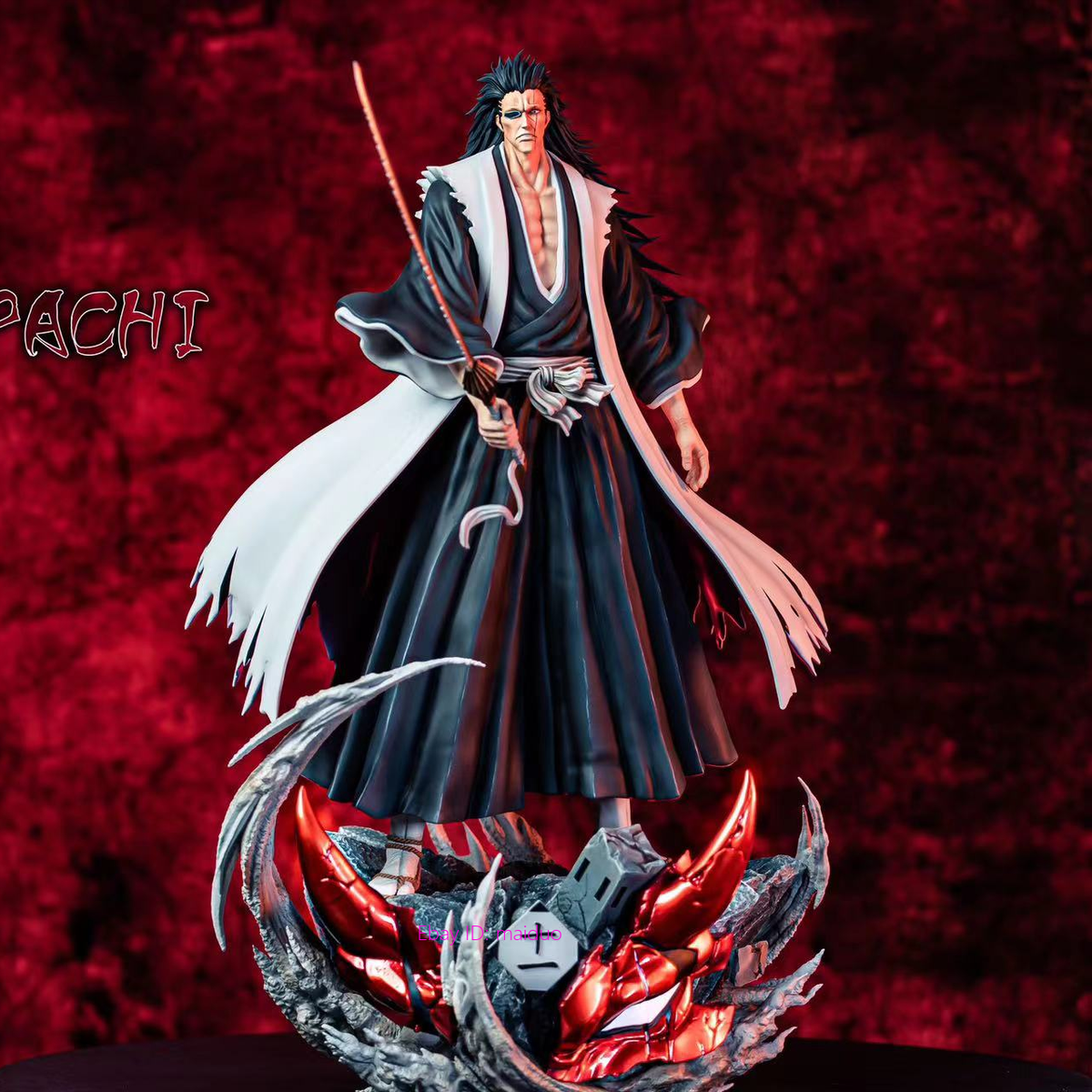 IW NIREN Studio Zaraki Kenpachi BLEACH Resin Figurine Statue 40cm