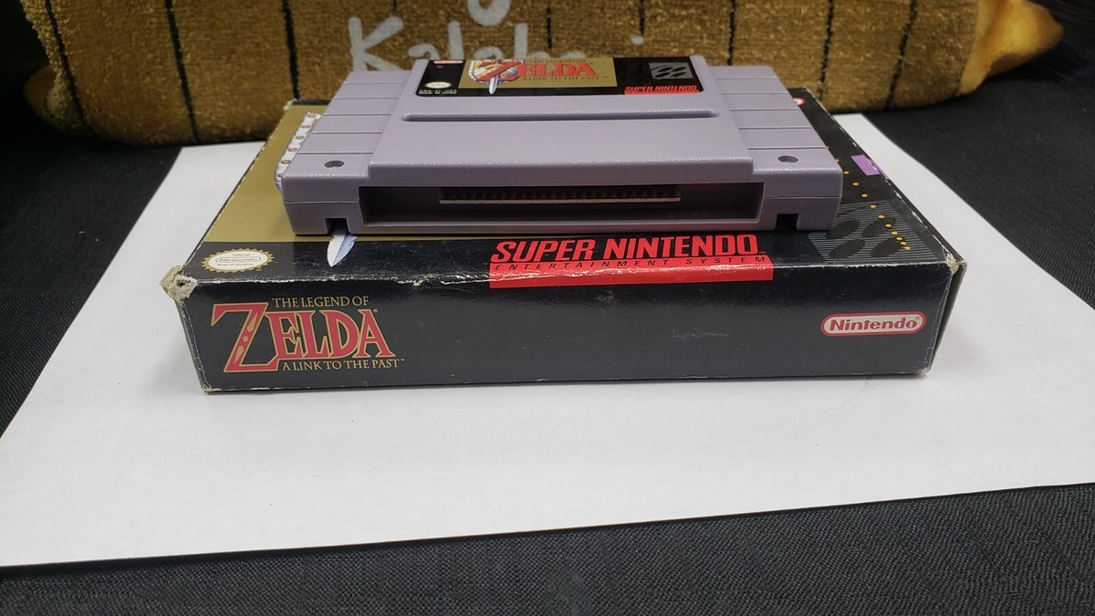 LEGEND OF ZELDA: LINK TO THE PAST Complete CIB Nintendo SNES