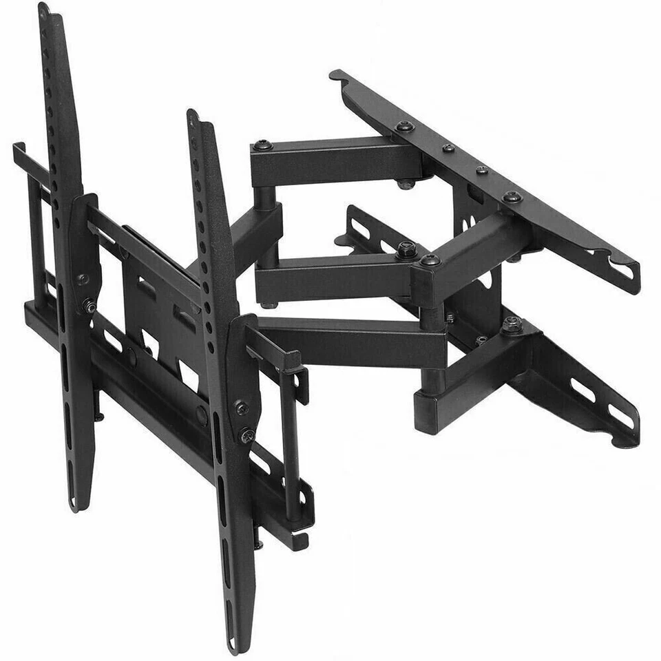 STAFFA PORTA TV MURO DA 26"32"42"46""55" 65 POLLICI SUPPORTO PARETE BRACCIO VESA - Immagine 2 di 3