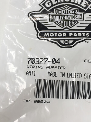 NOS OEM Genuine Harley Davidson Wiring Adapter P/N 70327-04 NEW | eBay