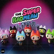 Unbox Super Badmeaw Powerpuff 1 PCS Limited Figurine Blind Box Designer Toy