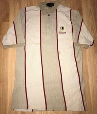 Vintage Antigua NFL Washington Redskins Coaches Polo Style Shirt/Free Shipping 