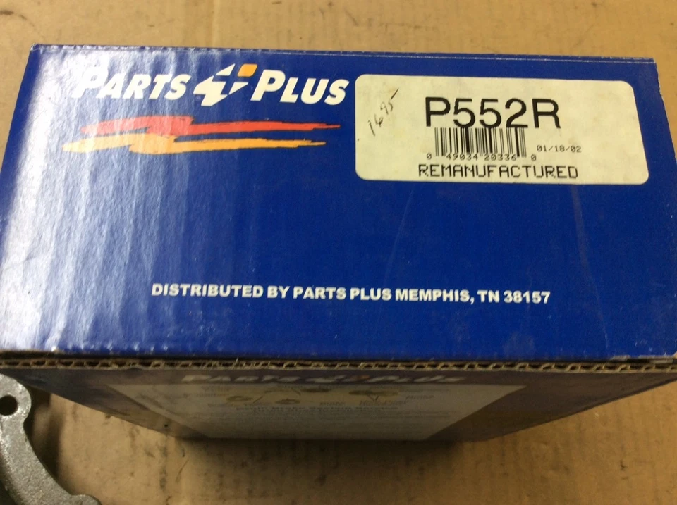 Parts Plus 高级再制造鼓刹鞋 P552R — 第 2/4 张图片