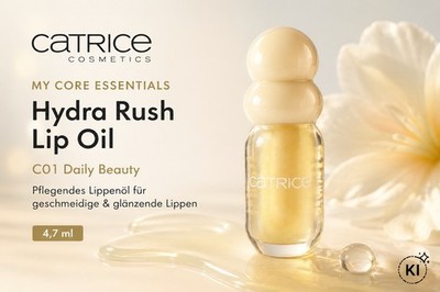 (2976,60 /L) Catrice MY CORE ESSENTIALS Hydra Rush Lip Oil Lippenöl C01 4,7 ml