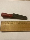 Vintage Red Handle Hook Sharpener — photo 3