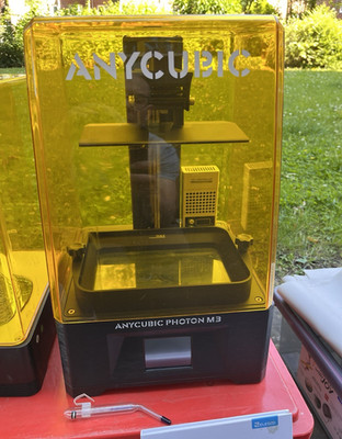 ANYCUBIC Photon M3 Resin 3D-Drucker mit Bauraumheizung + Wash & Cure + Zubehör
