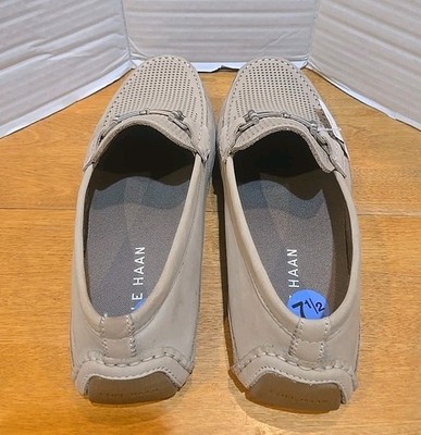 Cole Haan Wyatt Bit Driver Loafers Gray Suede Size 7 Cole Haan Men main image 2