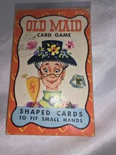 Vintage Whitman Old Maid Card Game 1960's