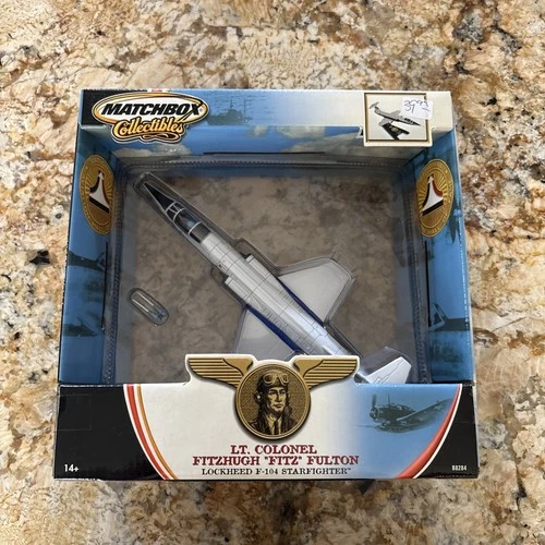 Matchbox Collectibles Lockhead F-104 Starfighter Lt Colonel Fitzhugh Fitz Fulton