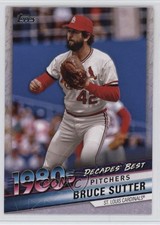 2020 Topps Decades Best Series 2 Pitchers Bruce Sutter #DB-69 HOF 14tz