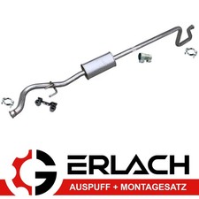 Mittelschalldämpfer für Citroen Berlingo Peugeot Partner 1.6 Auspuff 9255