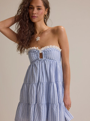 Altar'd State - Drew Stripe Mini Dress