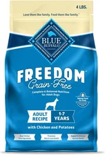Grain Free Dry Dog Food Chicken 4 lb Bag
