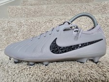 Nike Legend 10 Elite FG Atmosphere Grey Black Pack Soccer Cleats HF4371-001 Sz 6