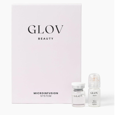 Glov Beauty Micro Infusion System for Face & Lips   0.25mm 24k Gold Cosmetic Fac