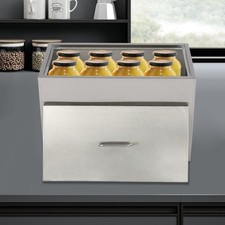 Canning Supplies Kit w/2 Racks Stainless Steel Canning Set 50L Bath Canner