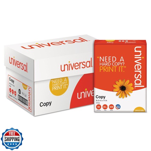 Universal 21200 Kopierpapier, 92 Helligkeit, 20 Pfund, 8-1/2 x 11, weiß (Kiste mit 5 - Bild 5 von 5