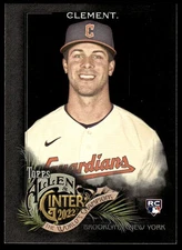 2022 Topps Allen & Ginter X Ernie Clement #172 Rookie Card Cleveland Guardians