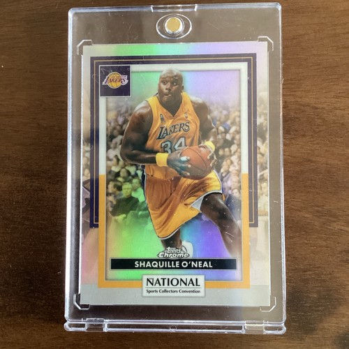 Topps Chrome 2026 NATIONAL Shaquille O'Neal Lakers Basketball NSCC #NBA-33