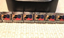 Lot of 10 Multicolor Toucan Italian Charms Lot B7