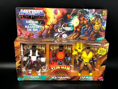 Masters of the Universe Rulers of the Sun - Kikto Holographo Zap-Man - NOT MINT