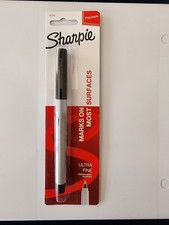 Sharpie Permanent Marker Ultra Fine Point  Contents: 1 Black Ultra fine point 