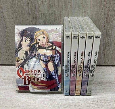 Queens Blade The Wandering Warrior Complete DVD Set Volumes 1 to 6