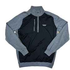 Footjoy Golf Tech Sweater Mens Small Wool Blend 1/4 Zip Windproof Pullover