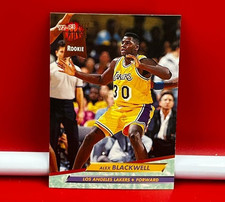 1993 Fleer Ultra Collector Basketball Card Lakers Alex Blackwell #285 Rookie. rookie card picture