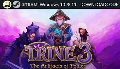NEU PC Computer Spiel Trine 3 The Artifacts of Power für Windows 10 11 STEAM Key