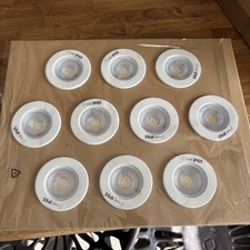 LAP Downlights LED 500 Lumen White 10 Pack 4000K 5.5W