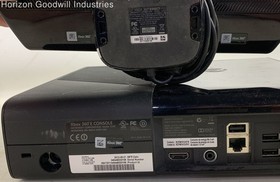 Microsoft Xbox 360 E Console W/ Kinect & Games (Powers On/Factory Reset)