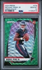 2024 PANINI PRIZM GREEN WAVE #378 MICHAEL PENIX JR. ROOKIE RC PSA 10