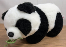 Aurora Panda Eating Bamboo Leaves 10" Plush Stuffed Animal
