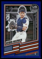 2026 PANINI STARS & STRIPES USA PRIZM RYDER HELFRICK BLUE /299 #156