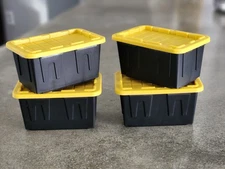 Lowe’s Teeny Tiny Tote Mini Storage Container With Lids SET OF 4 Lowes Viral NEW