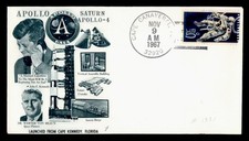 DR WHO 1967 SPACE APOLLO 4 LAUNCH JOHN F KENNEDY JFK M82704
