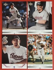 4 Card Lot-2001-2002 Upper Deck Houston Astros ⚾️ (Dotel/Bagwell/Shearn/Ensberg)