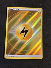 Lightning Energy 155/159 Ultra Rare Crown Zenith Pokemon Holo Near Mint