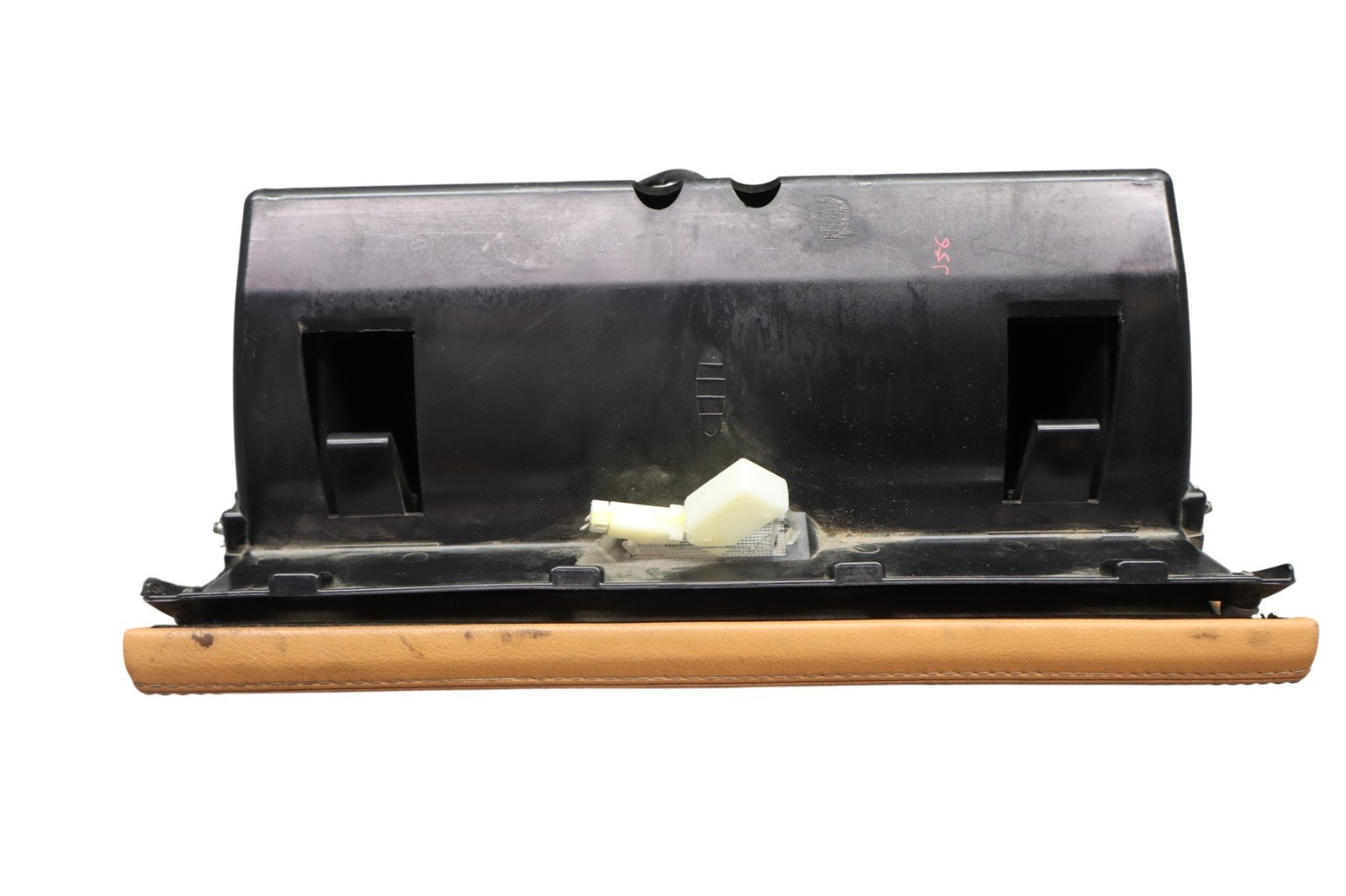 03-12 Maserati Quattroporte Dash Glovebox Storage Compartment Assembly Brown Oem