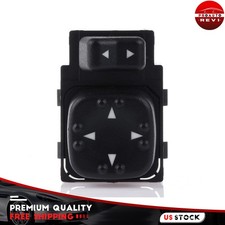 Power Mirror Switch Left For 2001-2002 Chevy Silverado Gmc Sierra 1500 2500 3500