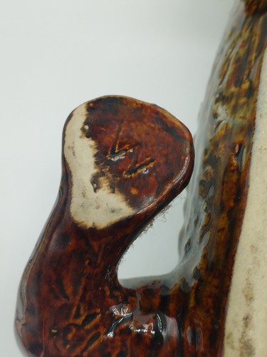 crocodile sculpture vintage ceramic west germany - Picture 20 of 23