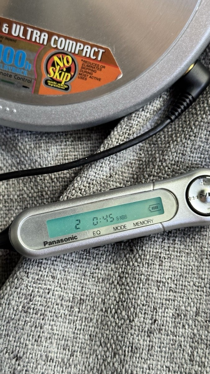 Panasonic SL-CT790 portable CD-R/RW Anti-Skin System player Tested
