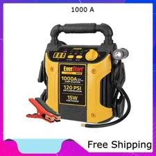 EverStart Maxx 1000 Peak Amp Jump Starter with 120 PSI Compressor