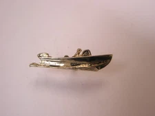 Speed Boat Vintage Tie Tack Lapel Pin e41