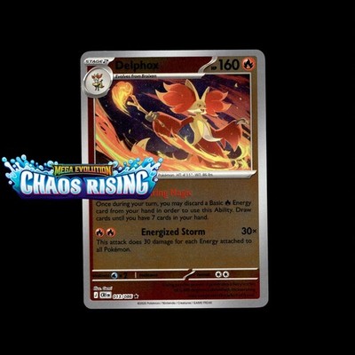 Chaos Rising Pokémon Cards! Holo/Reverse Holo Ex Ultra Rare - Choose Your Card