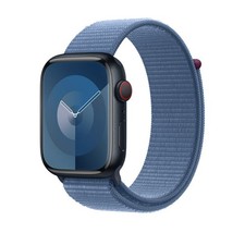 Genuine Apple Watch Band FIT Apple 45MM Sport Loop Winter Blue